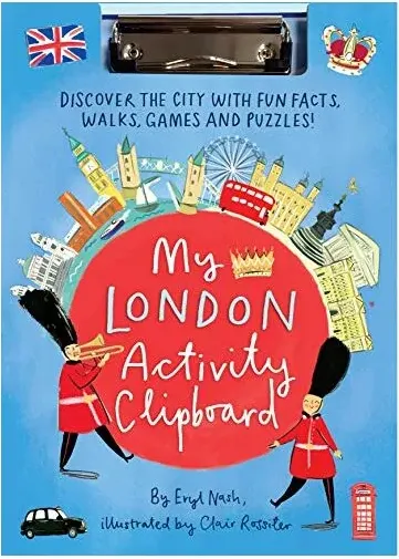 Coperta cărții My London Activity Clipboard