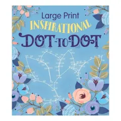 Coperta cărții Large Print Inspirational Dot-to-Dot