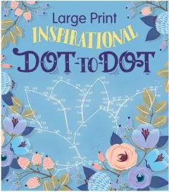 Coperta cărții Large Print Inspirational Dot-to-Dot