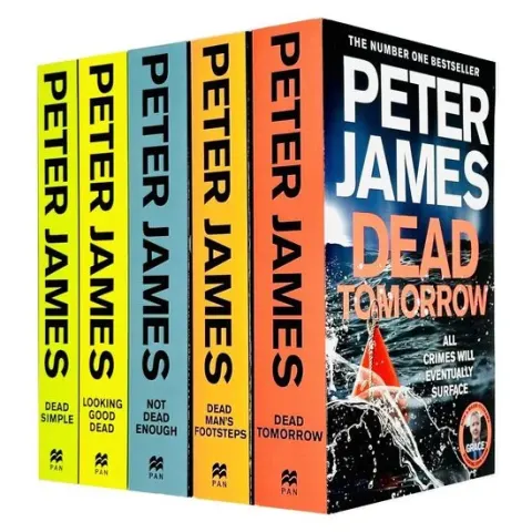 Coperta cărții Roy Grace Series Books 1-5 Collection Set by Peter James