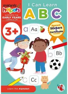 Coperta cărții Home Learning: 3+ I Can Learn ABC