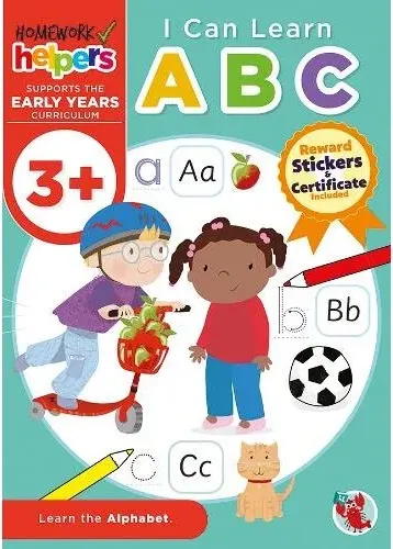 Coperta cărții Home Learning: 3+ I Can Learn ABC
