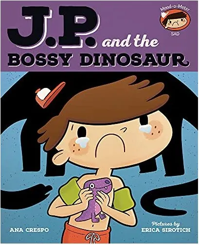 Coperta cărții JP and the Bossy Dinosaur