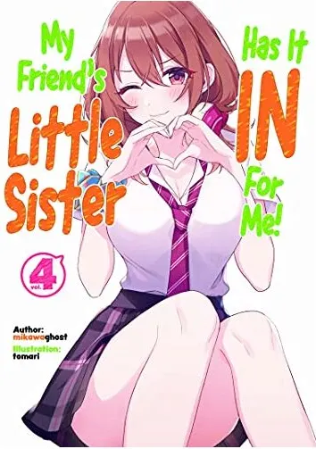 Coperta cărții My Friend's Little Sister Has It in for Me! Volume 4