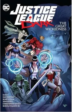 Coperta cărții Justice League Dark