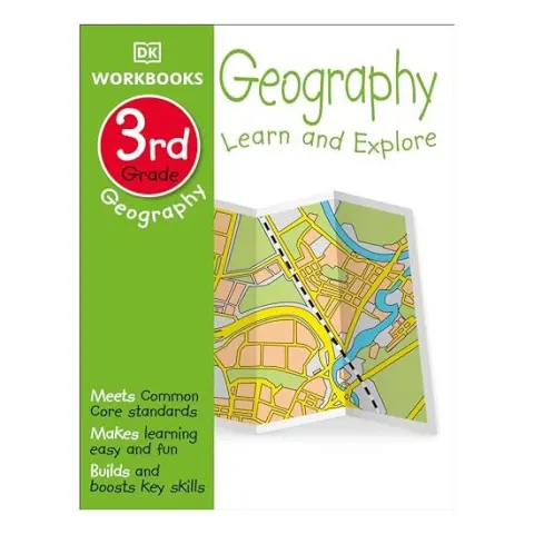 Coperta cărții DK Workbooks : Geography, Third Grade