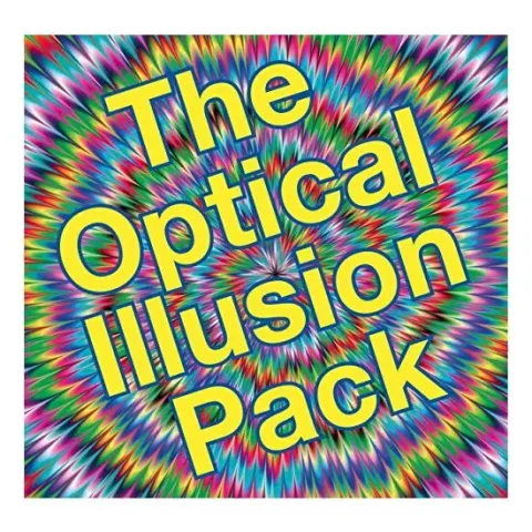 Coperta cărții The Optical Illusion Pack, Janet Sacks