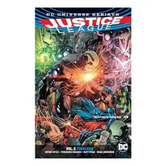 Coperta cărții Justice League, BRYAN HITCH
