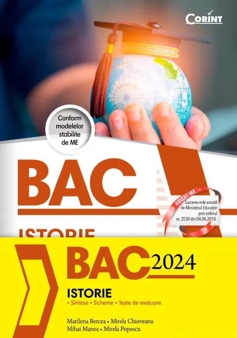 Coperta cărții Bacalaureat 2024. Istorie
