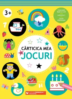 Coperta cărții Cărticica mea cu jocuri (3 ani+)