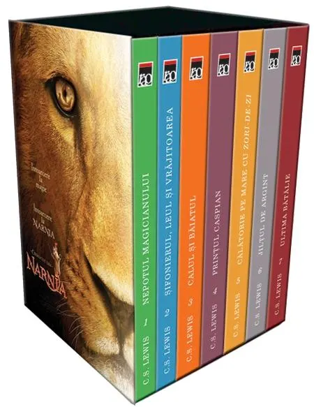 Coperta cărții Cronicile din Narnia (Set cutie)