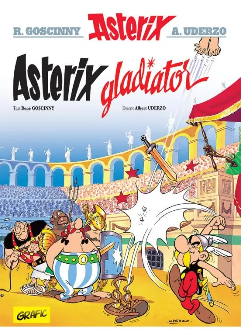 Coperta cărții Asterix gladiator