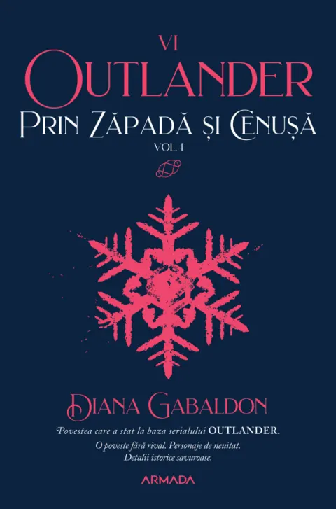 Coperta cărții Prin zăpadă și cenușă (seria Outlander, partea a VI-a) (vol. 1)