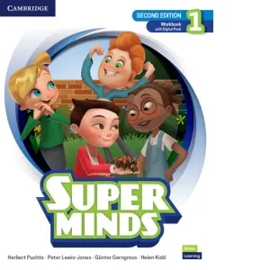 Coperta cărții Super Minds Second Edition Level 1 Workbook with Digital Pack