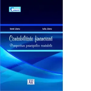 Coperta cărții Contabilitate financiara. Perspectiva principiilor contabile