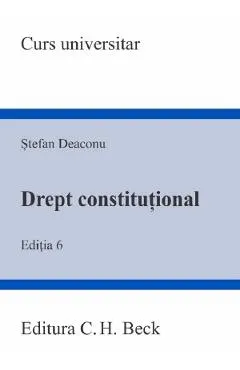 Coperta cărții Drept constitutional Ed.6