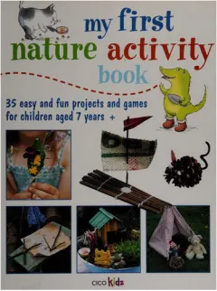 Coperta cărții My first nature activity book