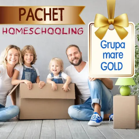 Coperta cărții Pachet Homeschooling Grupa mare Gold