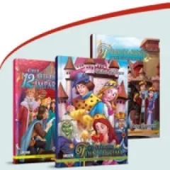 Coperta cărții Set 3 carti Basme si Povesti Romanesti (Cele 12 fete de imparat, Fat-Frumos din lacrima, Tinerete fara batranete si viata fara de moarte)