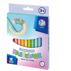 Coperta cărții Carioci Astra pastel, 12 culori/set