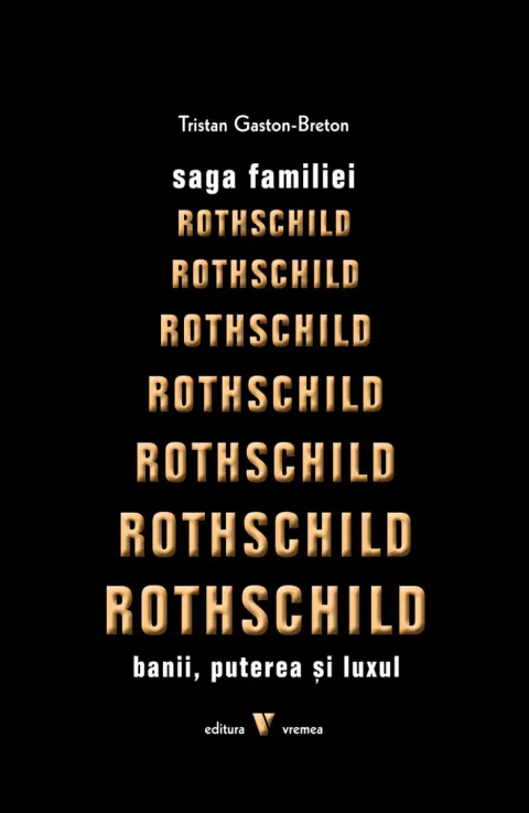 Coperta cărții Saga familiei Rothschild