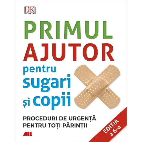 Coperta cărții Primul ajutor pentru sugari și copii
