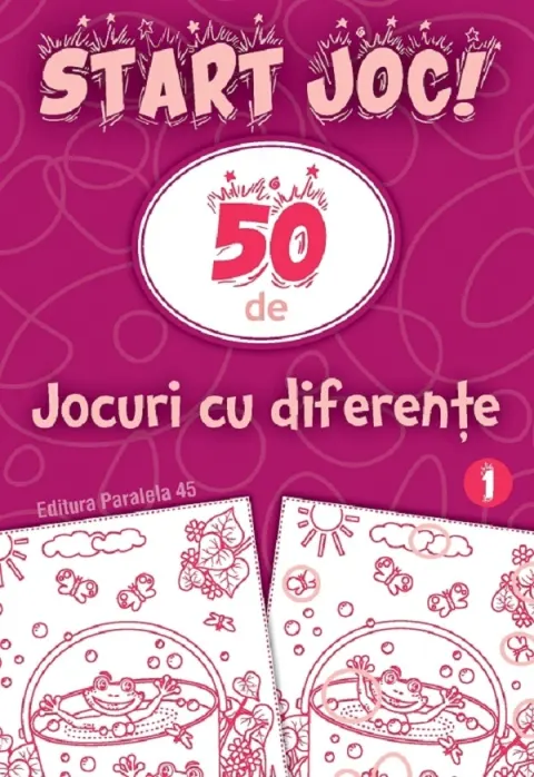 Coperta cărții Start joc! 50 de jocuri cu diferente Vol.1