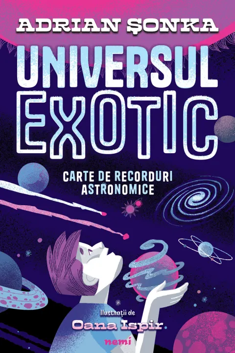 Coperta cărții Universul exotic. Carte de recorduri astronomice