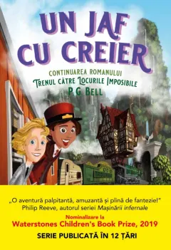 Coperta cărții Un jaf cu creier