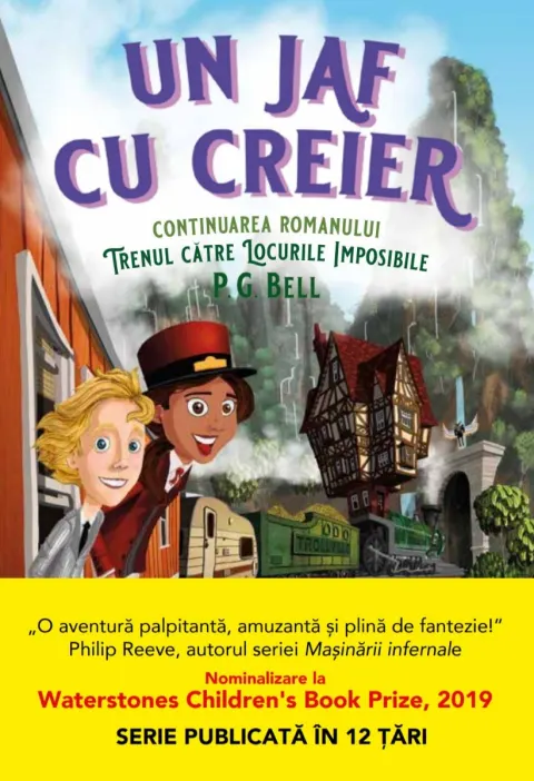 Coperta cărții Un jaf cu creier