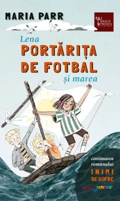 Coperta cărții Lena portărița de fotbal și marea