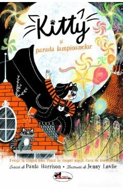 Coperta cărții Kitty si parada lampioanelor - Paula Harrison, Jenny Lovlie