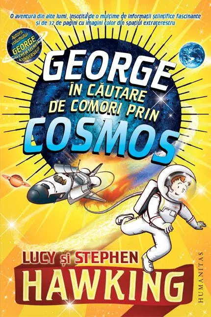 Coperta cărții George în căutare de comori prin Cosmos