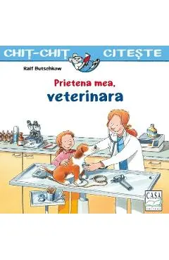 Coperta cărții Prietena mea, veterinara
