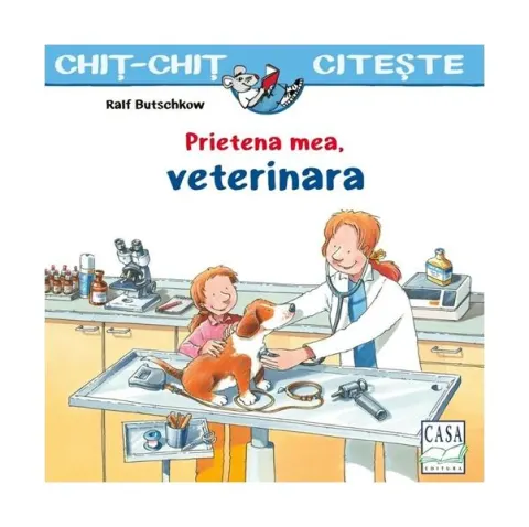 Coperta cărții Prietena mea, veterinara