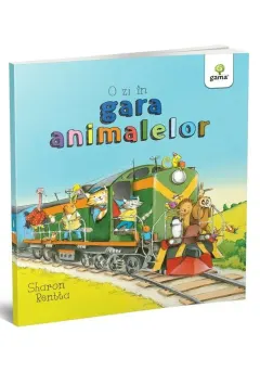 Coperta cărții O zi în gara animalelor