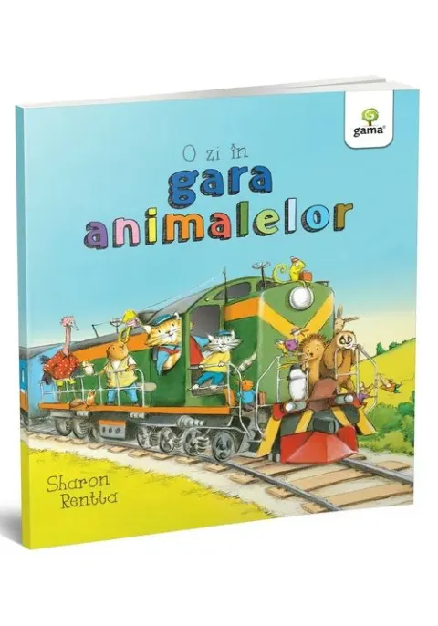 Coperta cărții O zi în gara animalelor