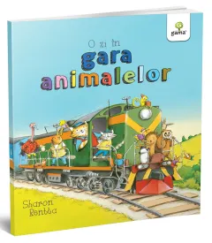 Coperta cărții O zi în gara animalelor