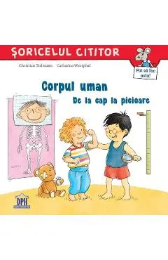 Coperta cărții Corpul uman. De la cap la picioare