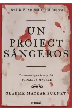 Coperta cărții Un proiect sângeros