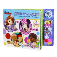 Coperta cărții Jocuri ca-n povești. Joacă-te cu prietenii preferați de la Disney Junior!