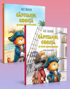 Coperta cărții Pachet Capitanul Codita si micii exploratori (2 carti - cu autograf si transport gratuit)