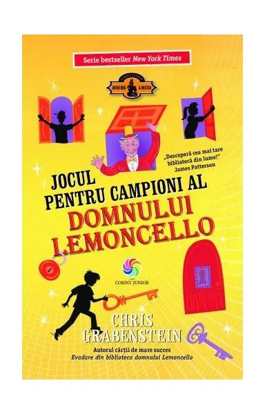 Coperta cărții Jocul pentru campioni al domnului Lemoncello (Vol. 4)