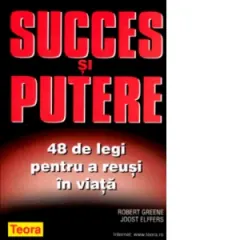 Coperta cărții Succes si putere. 48 de legi pentru a reusi in viata