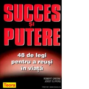 Coperta cărții Succes si putere. 48 de legi pentru a reusi in viata