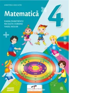 Coperta cărții Matematica. Manual pentru clasa a IV-a