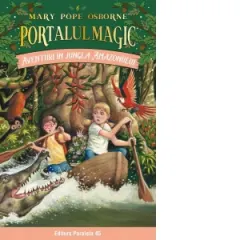 Coperta cărții Aventuri in jungla Amazonului. Portalul Magic nr. 6