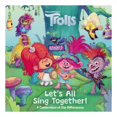 Coperta cărții Let's All Sing Together! (DreamWorks Trolls)