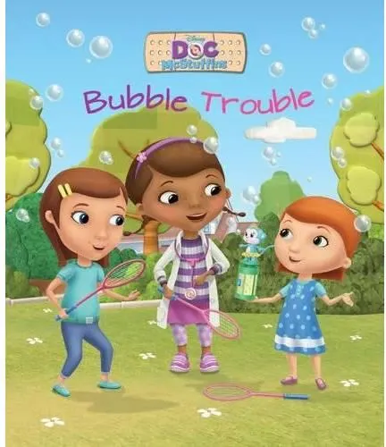 Coperta cărții Disney Junior Doc McStuffins Bubble Trouble