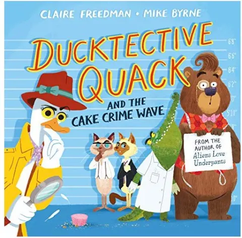 Coperta cărții Ducktective Quack and the Cake Crime Wave